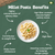 Organic Green Gram (Moong Dal) Split - 500gm | 100% Vegan, Gluten Free & No Preservatives | Suitable for Multiple Recipes | Source of Proteins by MILLET AMMA|500gm|1.1 lbs