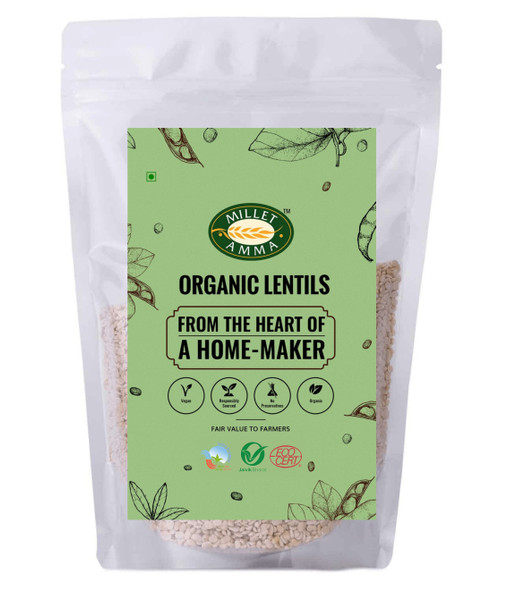 CERTIFIED ORGANIC Sona Masoori Rice - 500 gm | Rich in Carbohydrates That Provides Energy | 100% Vegan & Gluten Free | Sonamasoori Chawal | Chemical Free & Pesticides Free by MILLET AMMA|500gm|1.1 lbs