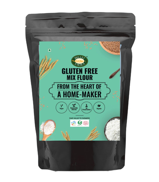 Millet Amma Gluten Free Mix Flour Organic |1000gm|2.2 lbs