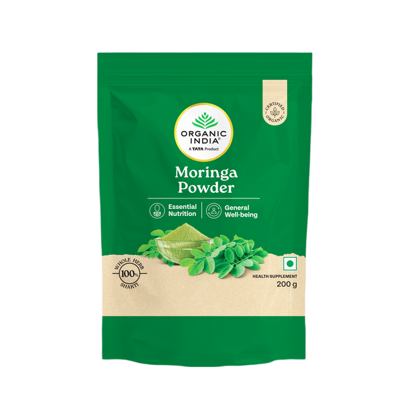 Organic India Moringa Powder |200gm|0.44 lbs