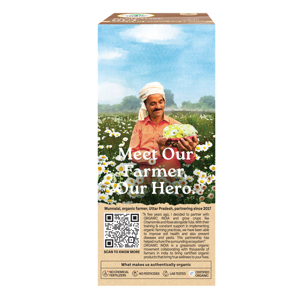 Organic India Revitalise Gut 25s TB |100gm|0.22 lbs