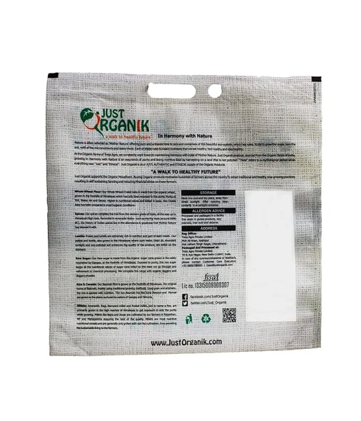 Organic Basmati Rice by Just Organik|5000gm|11.02 lbs