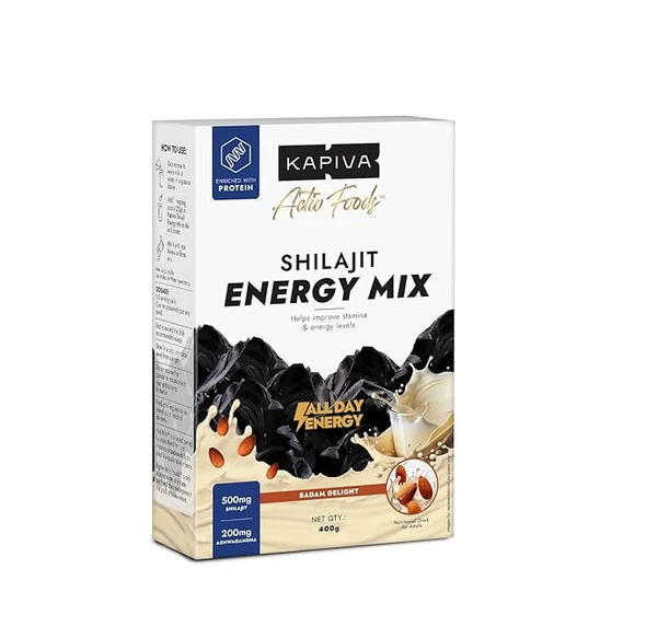Shilajit Energy Mix by Kapiva|200gm|0.44 lbs
