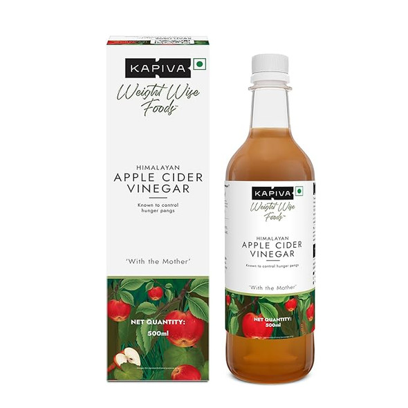 Apple Cider Vinegar by Kapiva|500gm|1.1 lbs