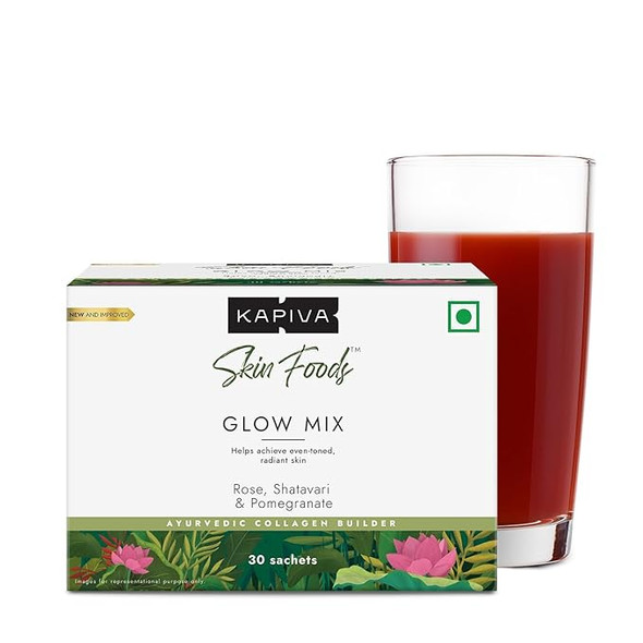 Glow Mix 30 sachets by Kapiva|90gm|0.2 lbs