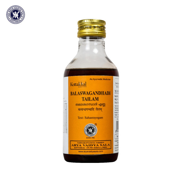 Balaswagandhadi Tailam by Kottakkal Arya Vaidya Sala|200ml|0.44 lbs