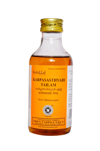 Karpasasthyadi Tailam by Kottakkal Arya Vaidya Sala|200ml|0.44 lbs