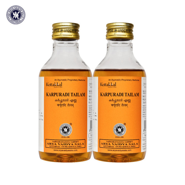 Karpuradi Tailam by Kottakkal Arya Vaidya Sala|200gm|0.44 lbs