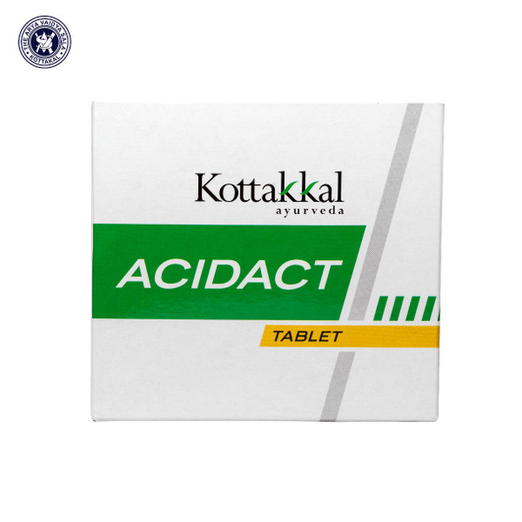 Acidact Tablet Pack of 10 strips by Kottakkal Arya Vaidya Sala|50gm|0.11 lbs