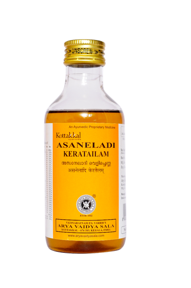 Asanailadi Kera Tailam by Kottakkal Arya Vaidya Sala|200ml|0.44 lbs