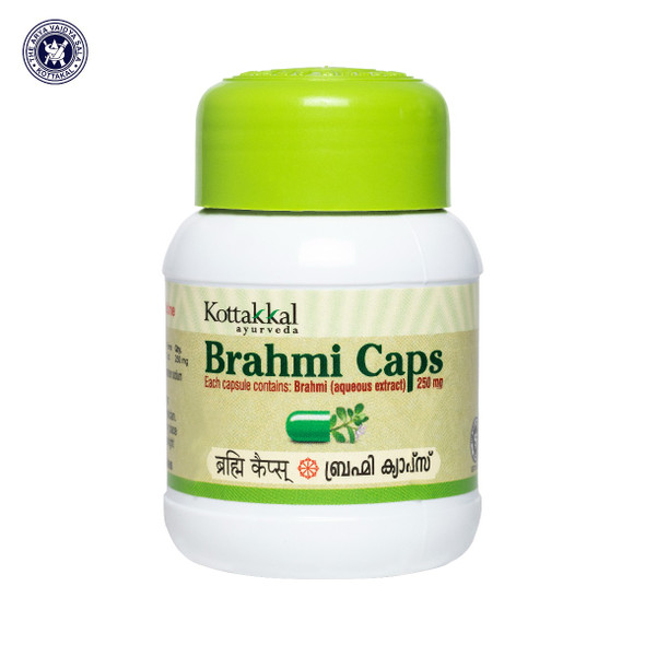 Brahmi Caps 60 Capsules by Kottakkal Arya Vaidya Sala|15gm|0.03 lbs