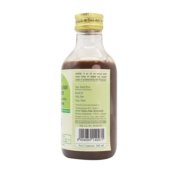 Chandrasuradi Kashayam by Kottakkal Arya Vaidya Sala|200ml|0.44 lbs