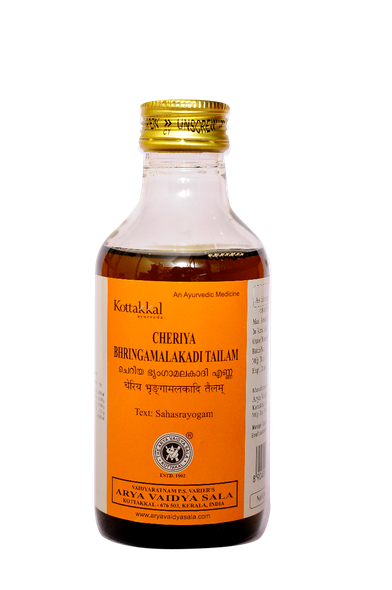 Cheriya Bhringamalakadi Tailam by Kottakkal Arya Vaidya Sala|200gm|0.44 lbs