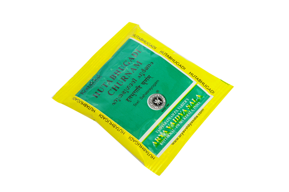 Hutabhugadi Churnam 10g sachet by Kottakkal Arya Vaidya Sala|10gm|0.02 lbs