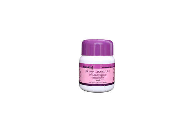 Triphlaguggulu 60 Tablet by Kottakkal Arya Vaidya Sala|30gm|0.07 lbs
