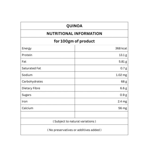 Organic Quinoa by IKAI Organics|500gm|1.1 lbs