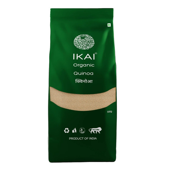 Organic Quinoa by IKAI Organics|500gm|1.1 lbs