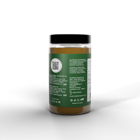 Organic Cumin Powder by IKAI Organics|100gm|0.22 lbs