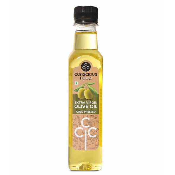 Extra virigin Olive Oil by Conscious Food|250gm|0.55 lbs