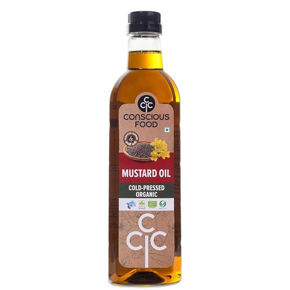 Mustard Oil by Conscious Food|500gm|1.1 lbs