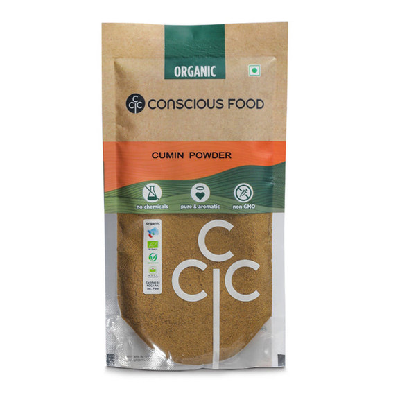 Cumin Powder by Conscious Food|100gm|0.22 lbs