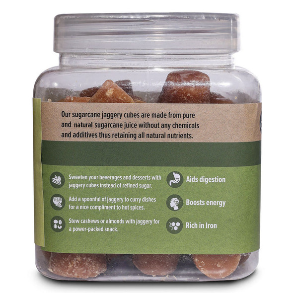 Jaggery Cubes by Conscious Food|500gm|1.1 lbs