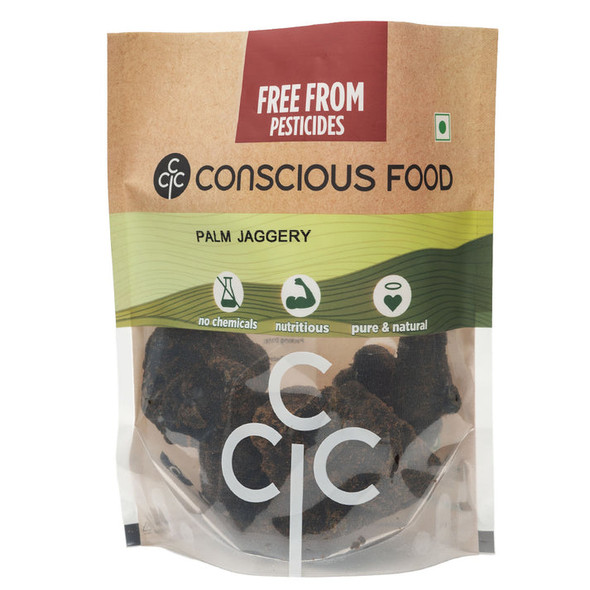 Palm Jaggery by Conscious Food|500gm|1.1 lbs