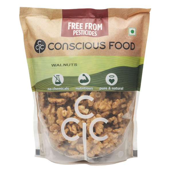 Walnuts by Conscious Food|500gm|1.1 lbs