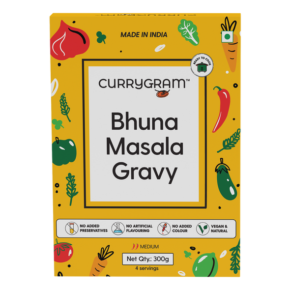 Bhuna Masala Gravy by Conscious Food|300gm|0.66 lbs