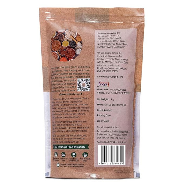 Brown sugar by Conscious Food|500gm|1.1 lbs
