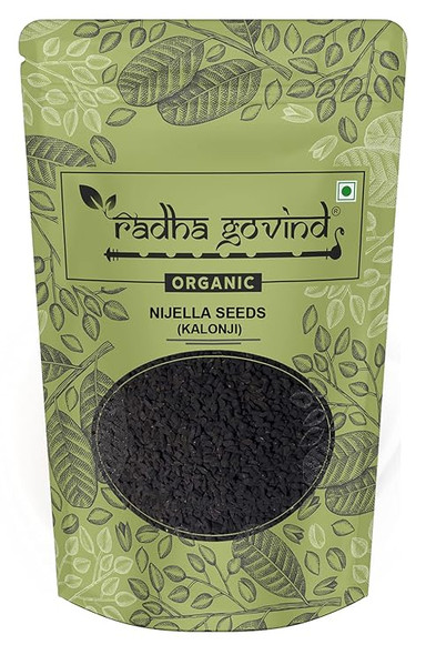 Organic Kalonji/ Nigella Seeds by Radha Govind|450gm|0.99 lbs