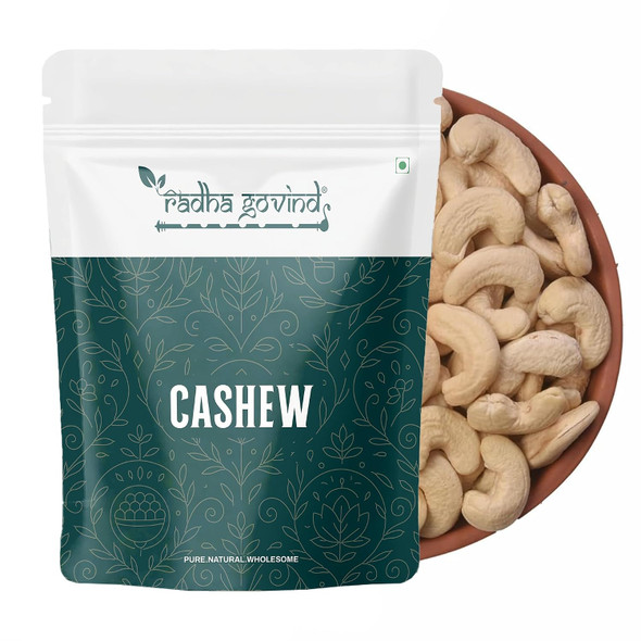 Organic Cashew Nut | Kaju by Radha Govind|500gm|1.1 lbs