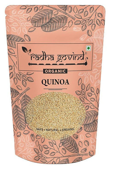 Organic Quinoa Seeds | Kinova Seeds by Radha Govind|1000gm|2.2 lbs