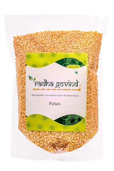 Organic Yellow Moong Dal | Moong Mogar by Radha Govind|500gm|1.1 lbs