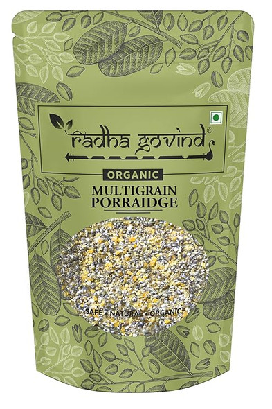 Organic Multigrain Dalia | Mix Grain Oatmeal by Radha Govind|500gm|1.1 lbs