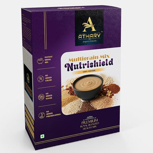 ATHARV Nutrishield Multigrain Mix Pack of 2|1000gm|2.2 lbs