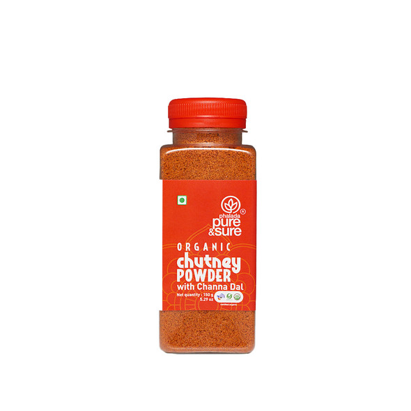 Phalada Pure & Sure Organic Chutney Powder - Channa dal |150gm|0.33 lbs