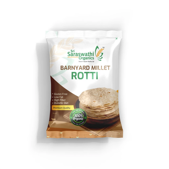 Sri Saraswathi Organics Barnyard Millet Rotti |200gm|0.44 lbs