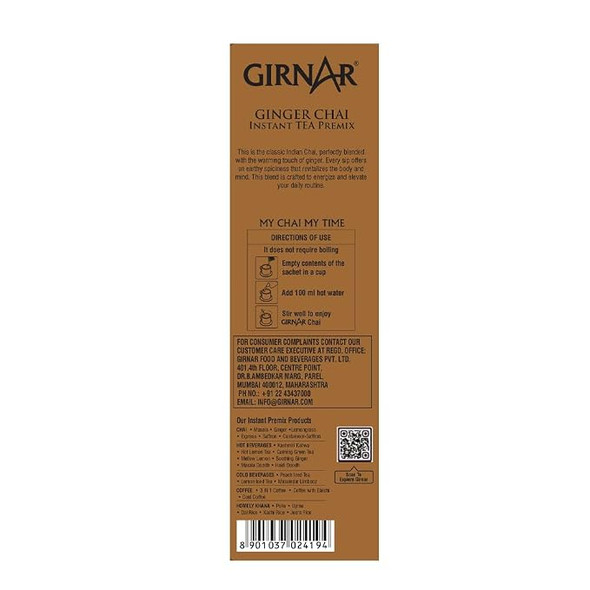 Girnar Instant Premix With Ginger |140gm|0.31 lbs