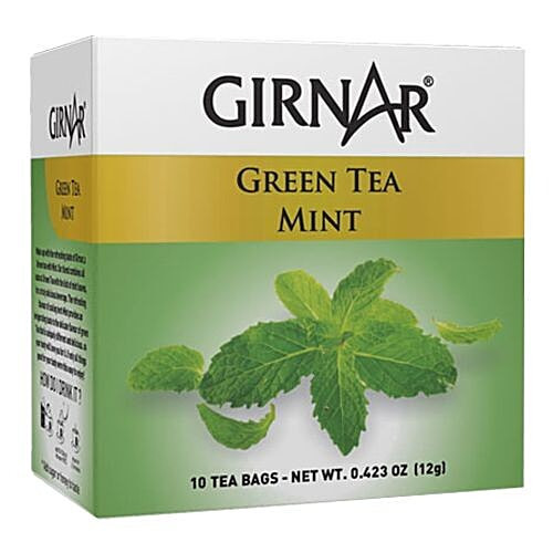 Girnar Green Tea With Mint |12gm|0.03 lbs