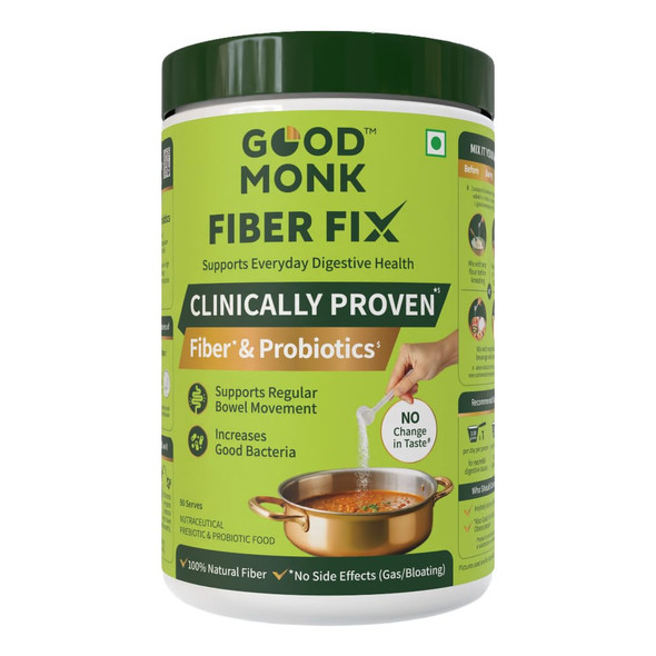 GOOD MONK Fiber Fix 90 servings |277gm|0.61 lbs