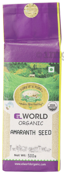 ELWORLD ORGANIC Telangana Amaranth Seed by EL WORLD|500gm|1.1 lbs