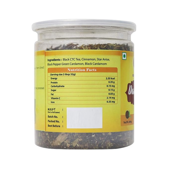 ELWORLD ORGANIC Darjeeling Tea Masala by EL WORLD|200gm|0.44 lbs