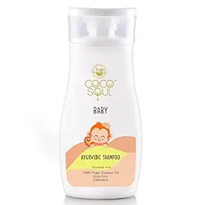 Baby Ayurvedic Shampoo - From the Makers of Parachute Advansed by Coco Soul|200gm|0.44 lbs