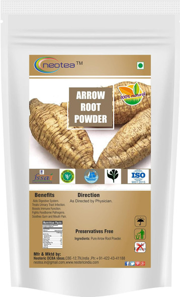 Neotea Organic Arrowroot Powder (Koova Podi) |200gm|0.44 lbs