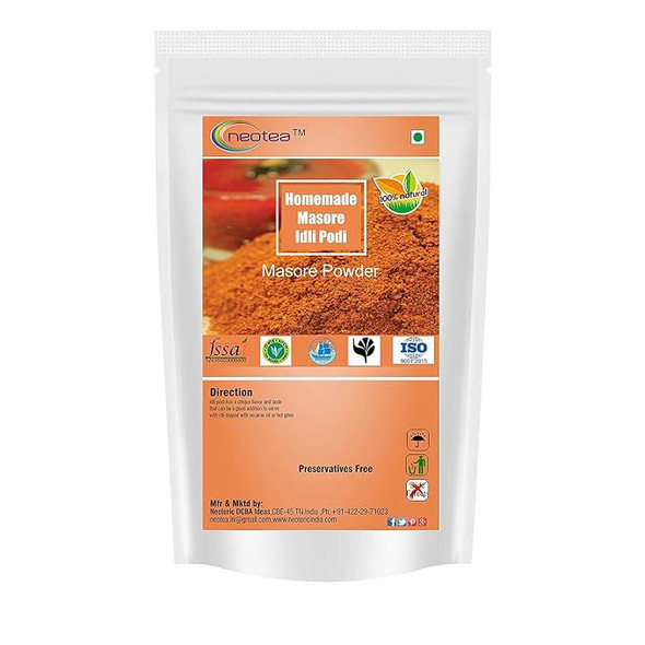 Neotea Homemade Masore Idli Podi, Powder |100gm|0.22 lbs