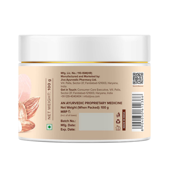 Jiva Almond Cream | Pack of 2   |100gm|0.22 lbs