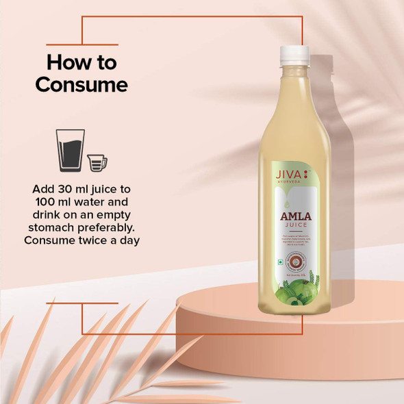 Jiva Combo Of Amla Juice 1L & Amla Chatpata Candy 400 g Pack of 1   |1400gm|3.09 lbs