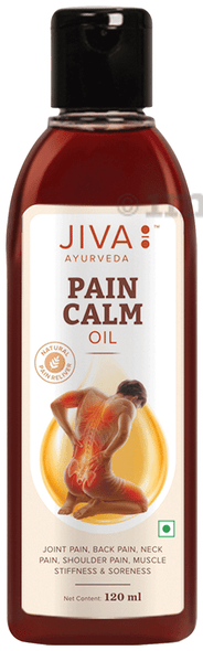 Jiva Pain Calm Oil Pack of 1   |200gm|0.44 lbs