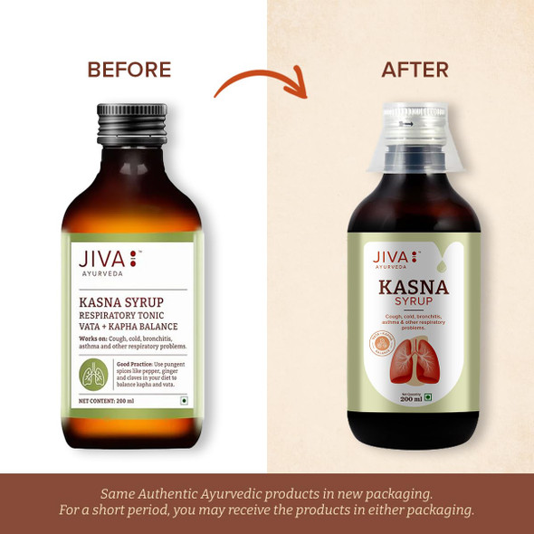 Jiva Kasna Syrup Pack of 2   |200gm|0.44 lbs